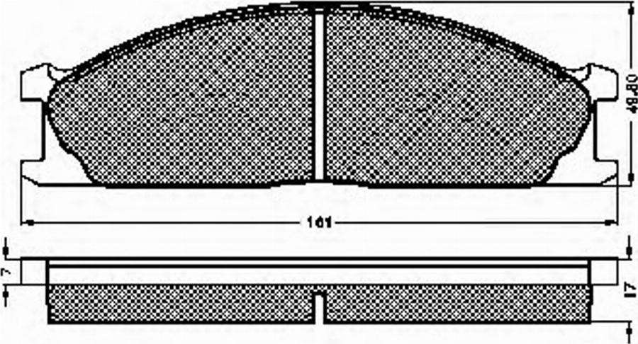 Spidan 31774 - Komplet Pločica, disk-kočnica www.molydon.hr