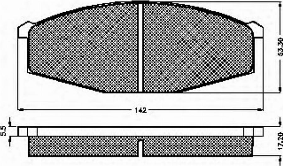 Spidan 31776 - Komplet Pločica, disk-kočnica www.molydon.hr