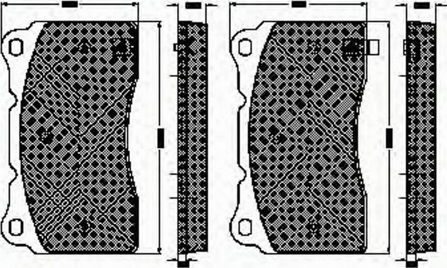 Spidan 32916 - Komplet Pločica, disk-kočnica www.molydon.hr