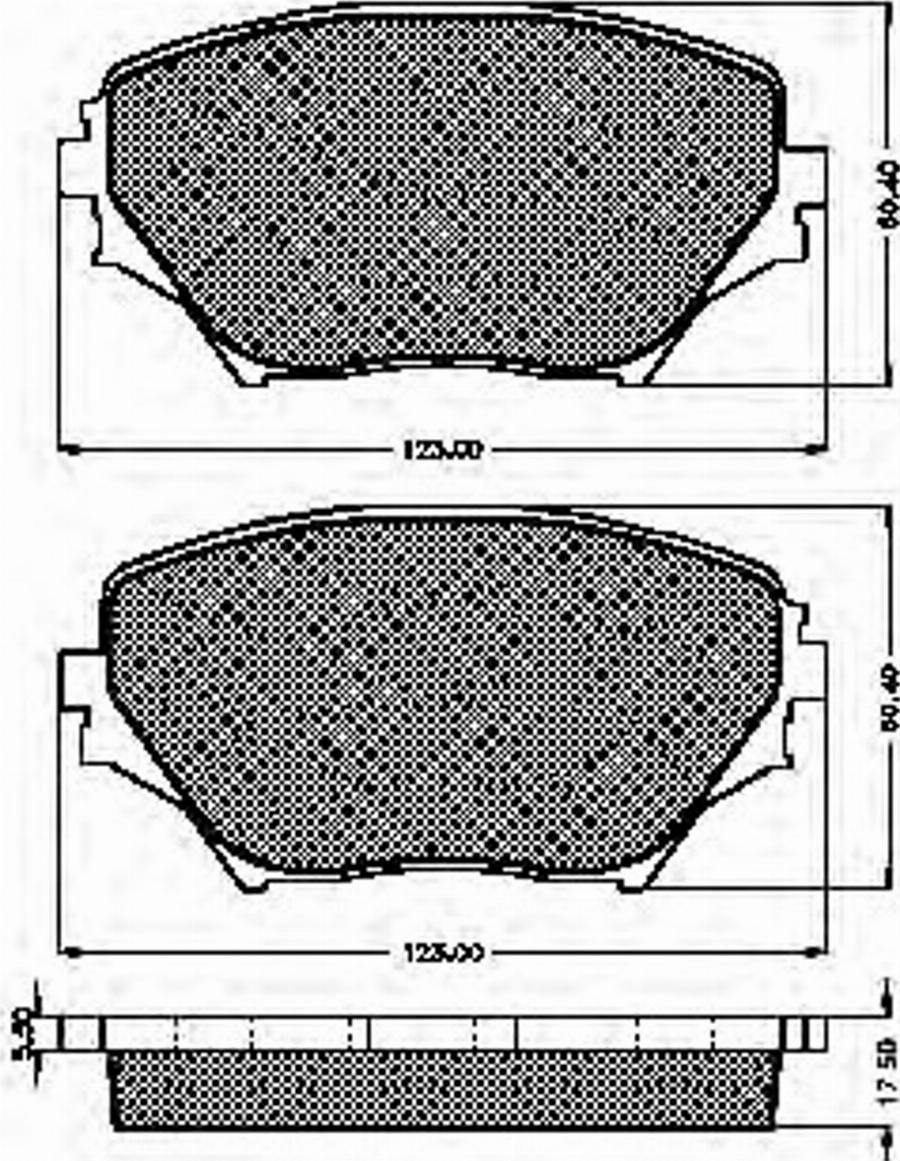 Spidan 32448 - Komplet Pločica, disk-kočnica www.molydon.hr