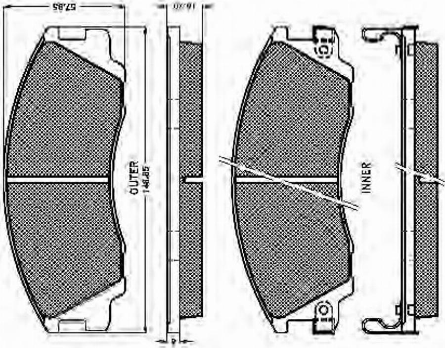 Spidan 32459 - Komplet Pločica, disk-kočnica www.molydon.hr