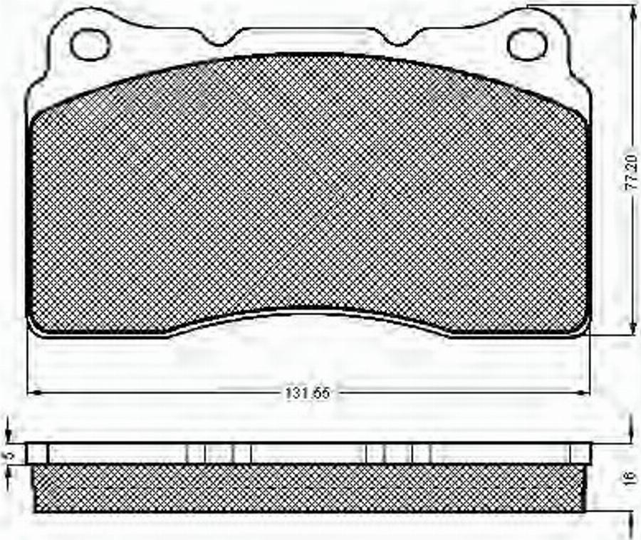 Spidan 32474 - Komplet Pločica, disk-kočnica www.molydon.hr