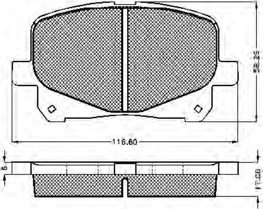 Spidan 32470 - Komplet Pločica, disk-kočnica www.molydon.hr