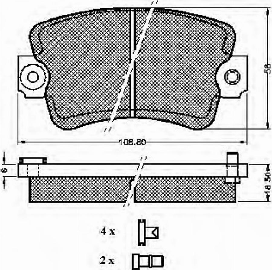 Spidan 32565 - Komplet Pločica, disk-kočnica www.molydon.hr