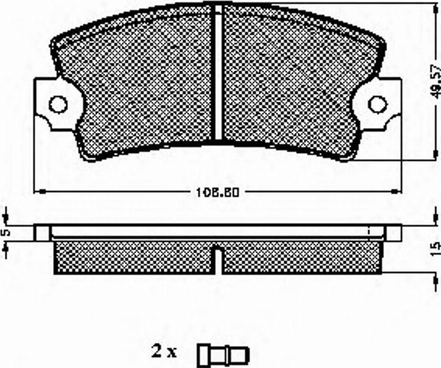 Spidan 32563 - Komplet Pločica, disk-kočnica www.molydon.hr