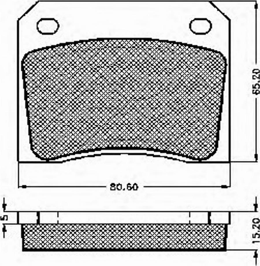 Spidan 32586 - Komplet Pločica, disk-kočnica www.molydon.hr