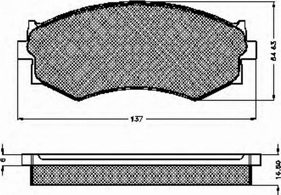 Spidan 32695 - Komplet Pločica, disk-kočnica www.molydon.hr