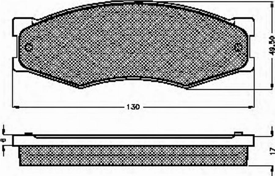 Spidan 32691 - Komplet Pločica, disk-kočnica www.molydon.hr