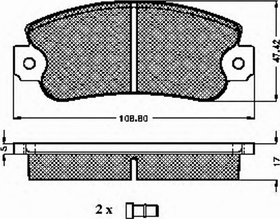 Spidan 32644 - Komplet Pločica, disk-kočnica www.molydon.hr