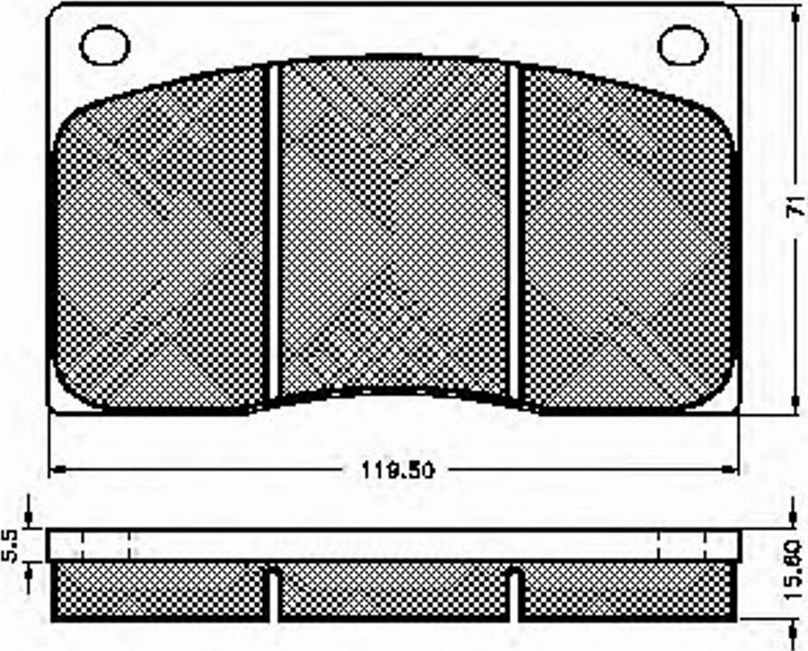 Spidan 32648 - Komplet Pločica, disk-kočnica www.molydon.hr