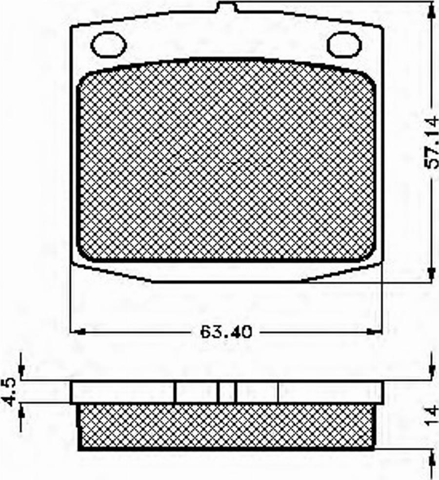 Spidan 32606 - Komplet Pločica, disk-kočnica www.molydon.hr