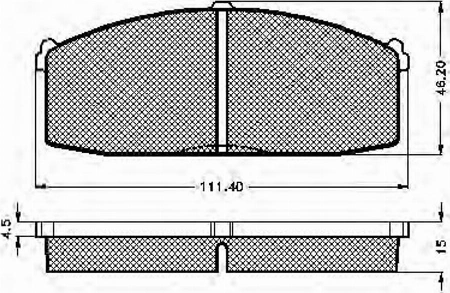 Spidan 32681 - Komplet Pločica, disk-kočnica www.molydon.hr