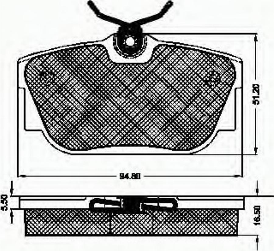 Spidan 32635 - Komplet Pločica, disk-kočnica www.molydon.hr