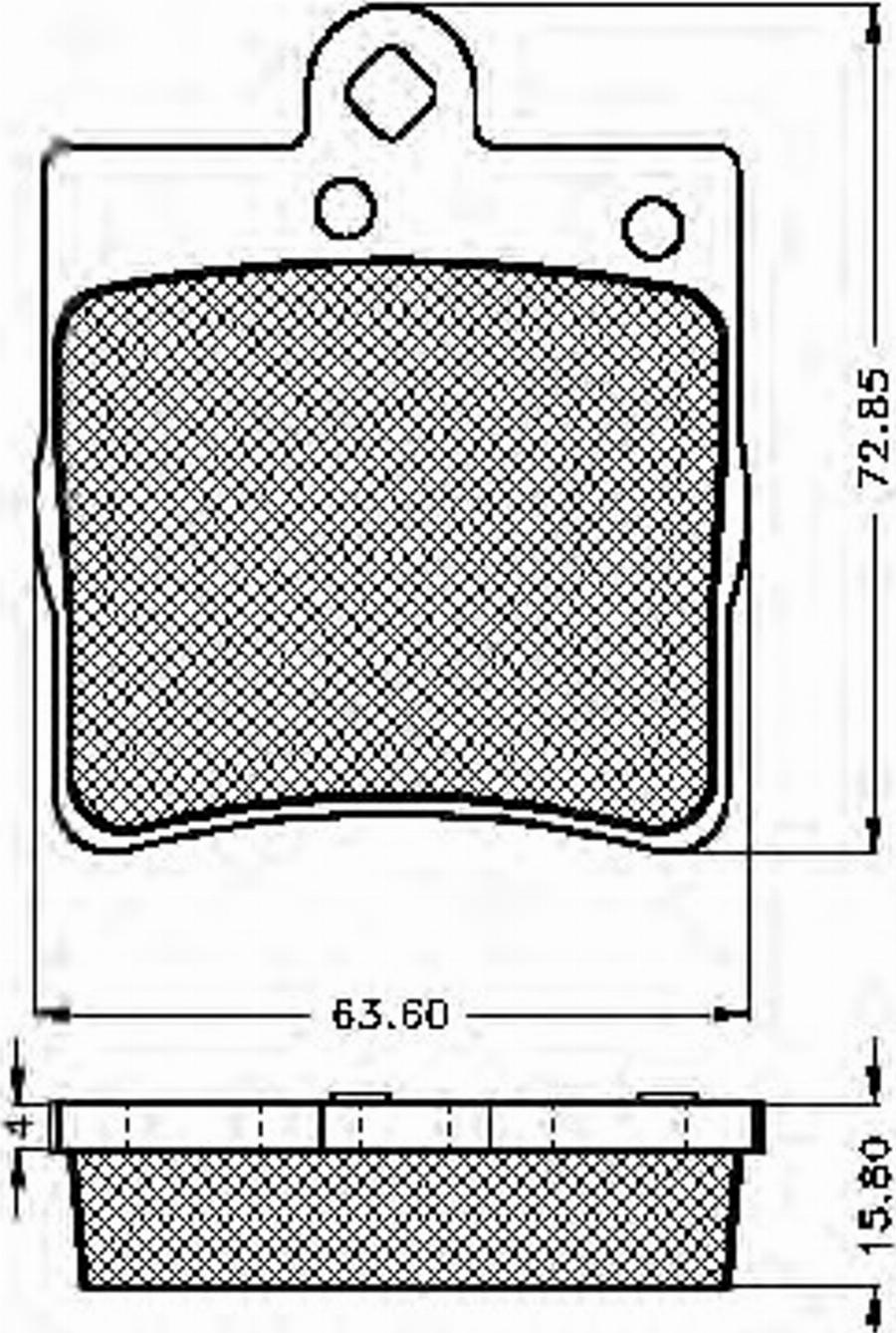 Spidan 32631 - Komplet Pločica, disk-kočnica www.molydon.hr