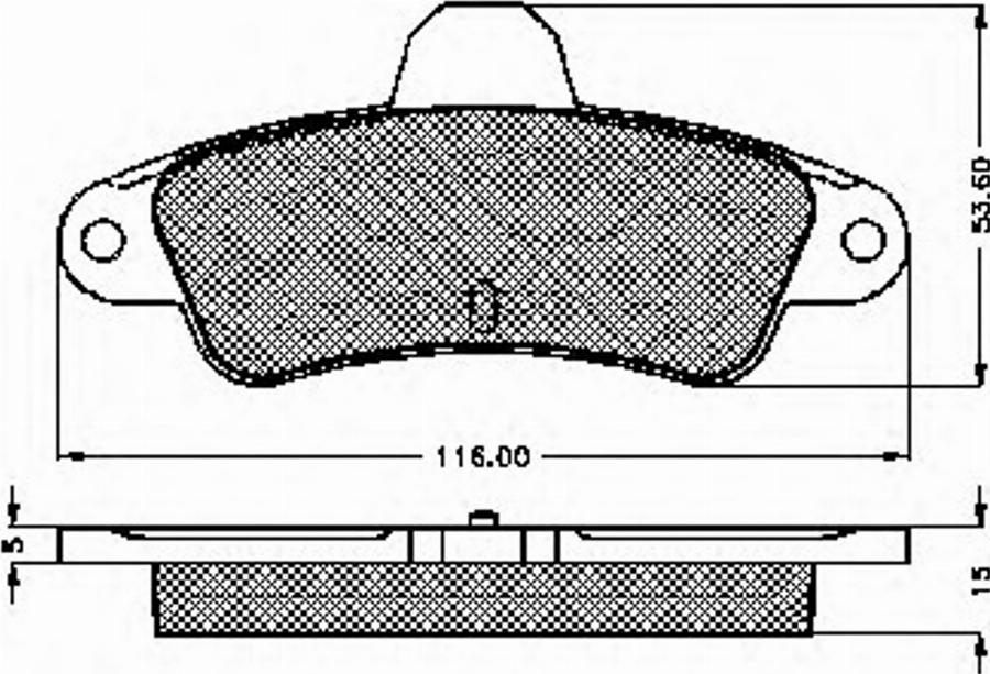 Spidan 32059 - Komplet Pločica, disk-kočnica www.molydon.hr