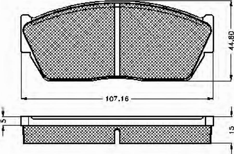 Spidan 32141 - Komplet Pločica, disk-kočnica www.molydon.hr