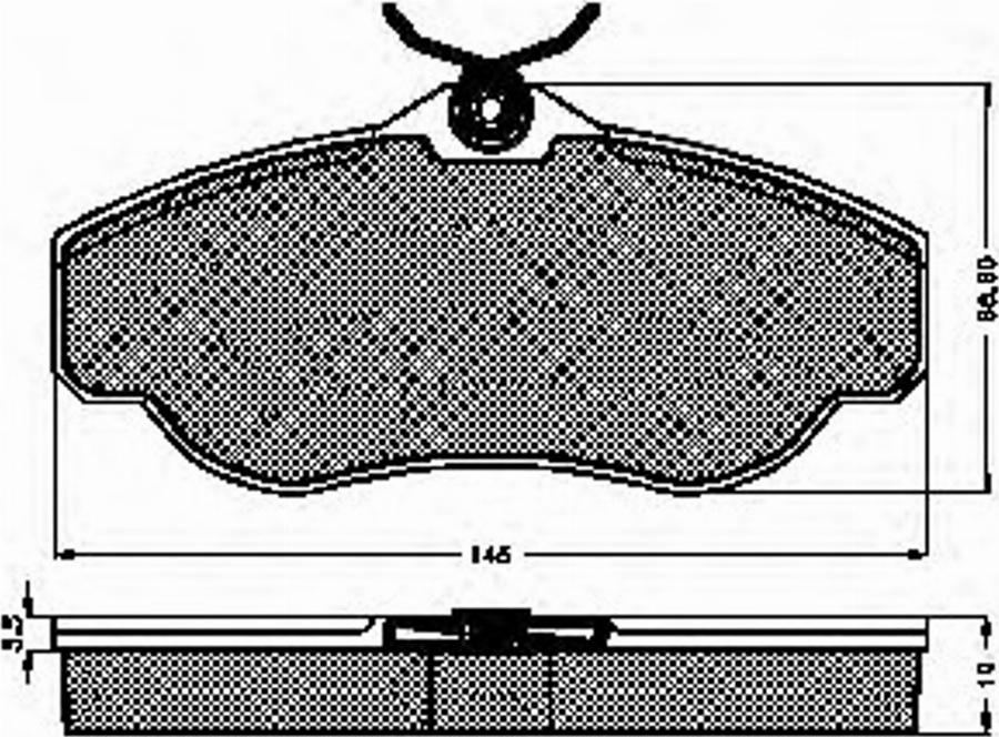 Spidan 32152 - Komplet Pločica, disk-kočnica www.molydon.hr