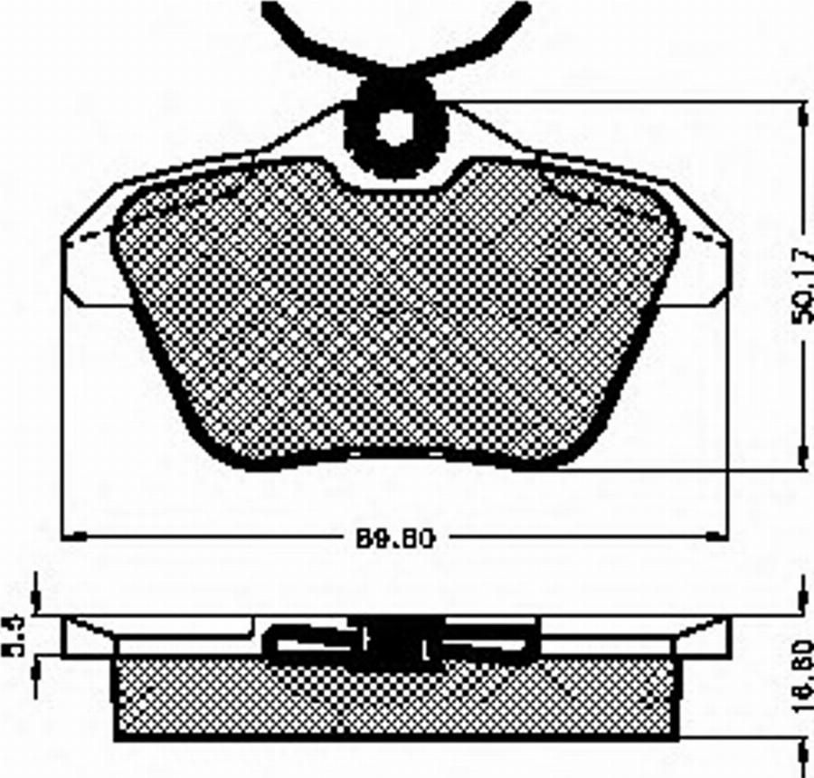 Spidan 32167 - Komplet Pločica, disk-kočnica www.molydon.hr