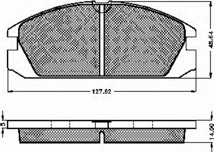 Spidan 32130 - Komplet Pločica, disk-kočnica www.molydon.hr