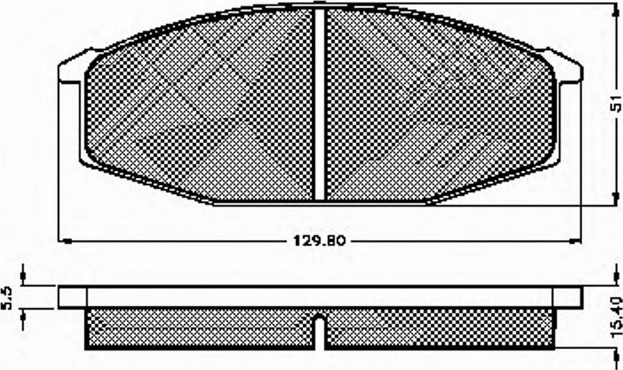 Spidan 32138 - Komplet Pločica, disk-kočnica www.molydon.hr