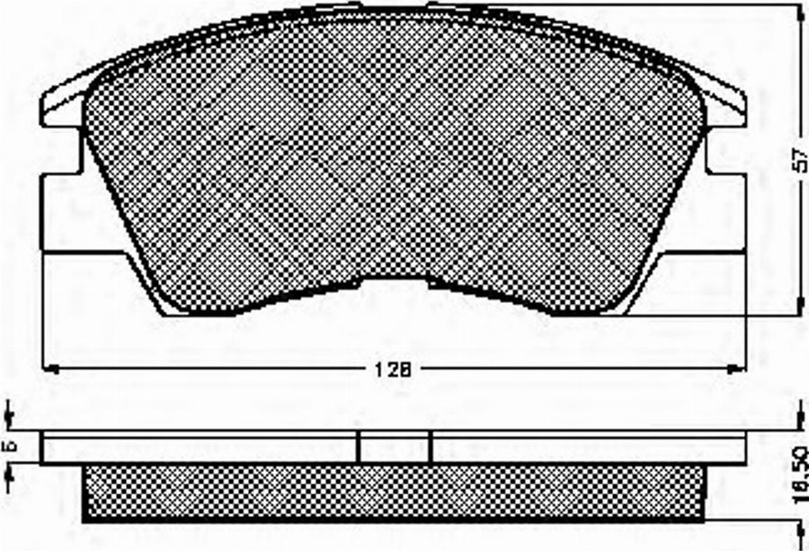 Spidan 32124 - Komplet Pločica, disk-kočnica www.molydon.hr