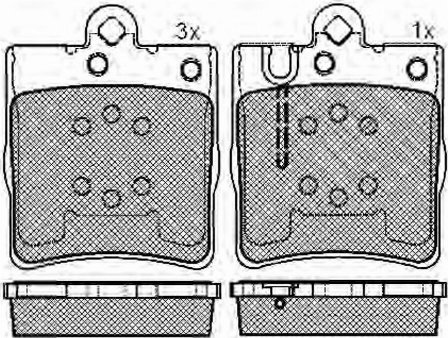 Spidan 32895 - Komplet Pločica, disk-kočnica www.molydon.hr