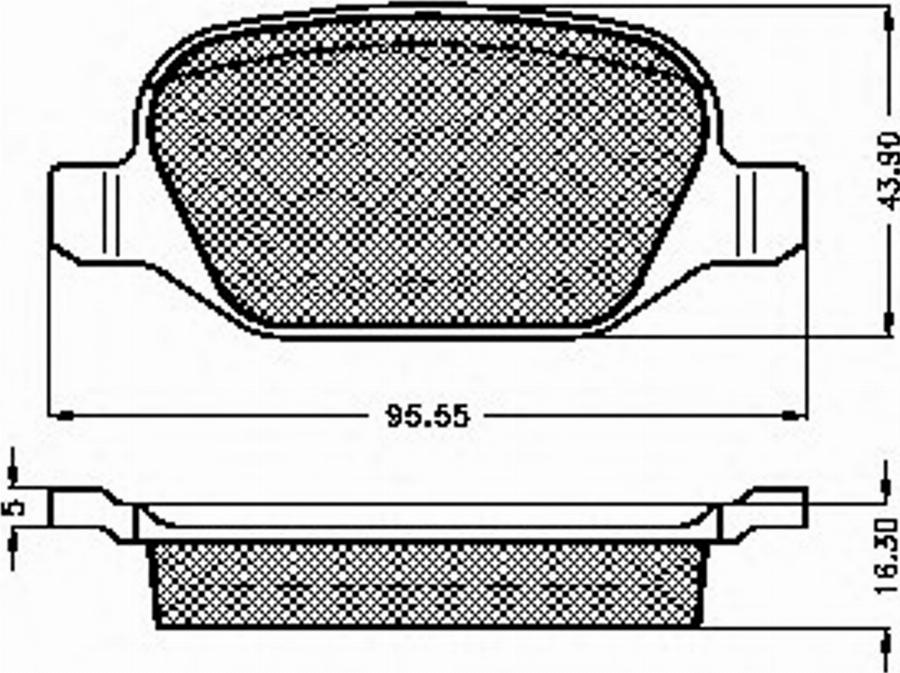 Spidan 32890 - Komplet Pločica, disk-kočnica www.molydon.hr