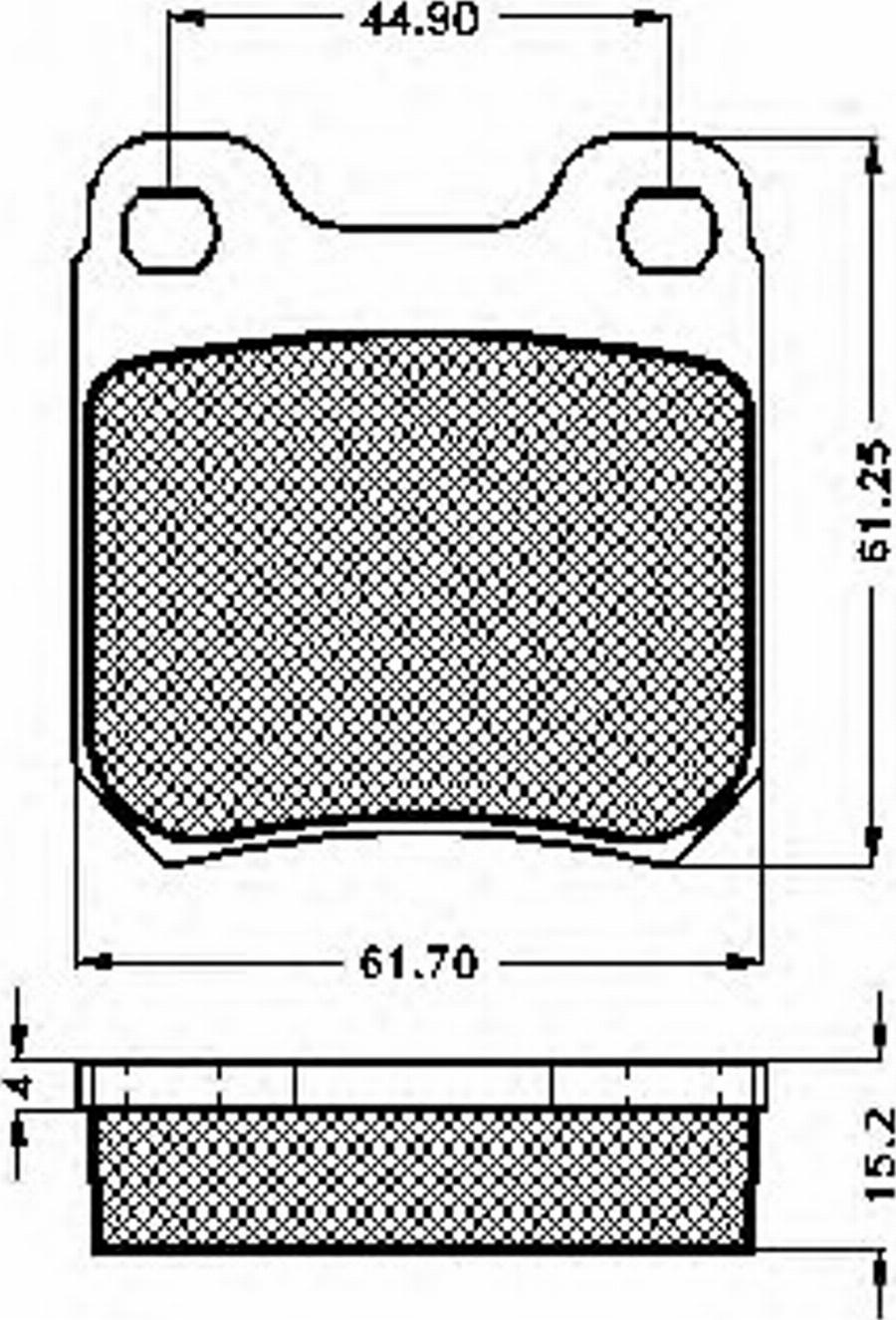 Spidan 32868 - Komplet Pločica, disk-kočnica www.molydon.hr