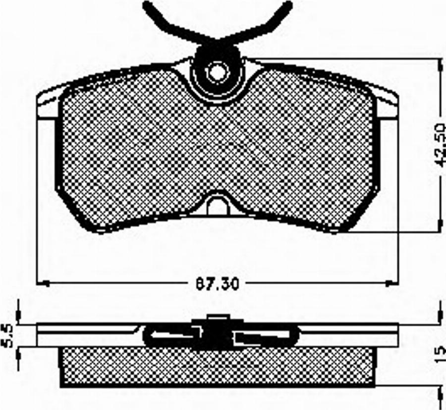 Spidan 32805 - Komplet Pločica, disk-kočnica www.molydon.hr