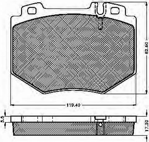 Spidan 32819 - Komplet Pločica, disk-kočnica www.molydon.hr