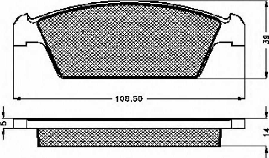 Spidan 32314 - Komplet Pločica, disk-kočnica www.molydon.hr