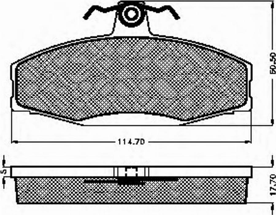 Spidan 32265 - Komplet Pločica, disk-kočnica www.molydon.hr