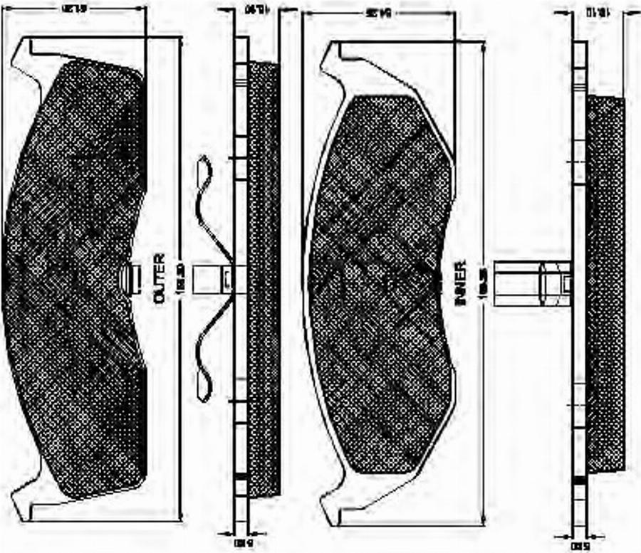 Spidan 32203 - Komplet Pločica, disk-kočnica www.molydon.hr