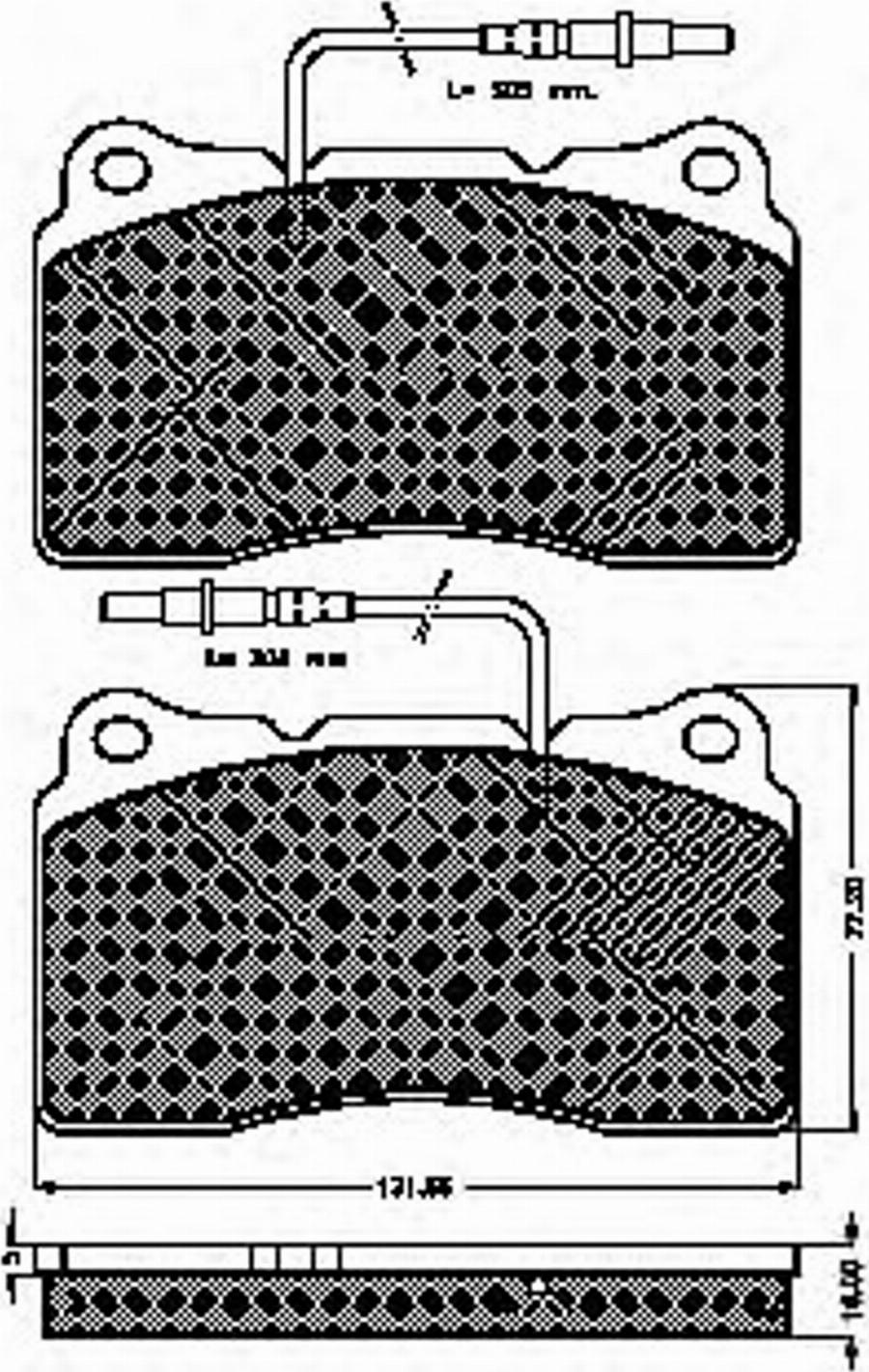 Spidan 32796 - Komplet Pločica, disk-kočnica www.molydon.hr