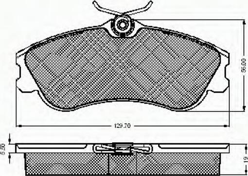 Spidan 32790 - Komplet Pločica, disk-kočnica www.molydon.hr