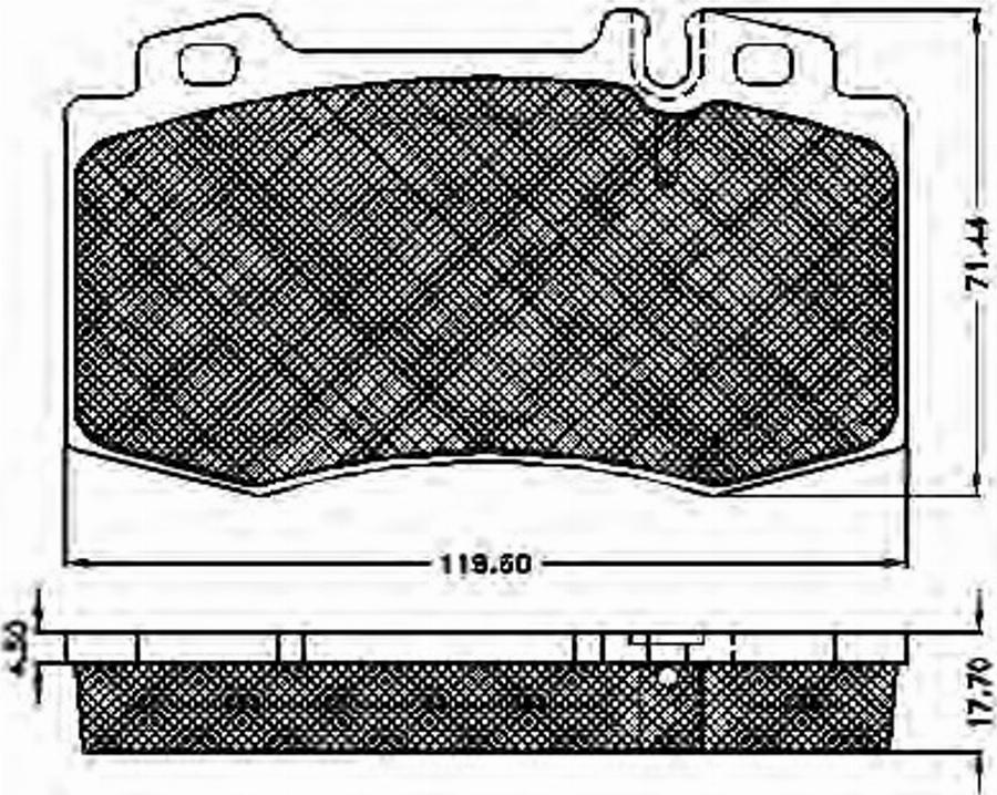 Spidan 32769 - Komplet Pločica, disk-kočnica www.molydon.hr