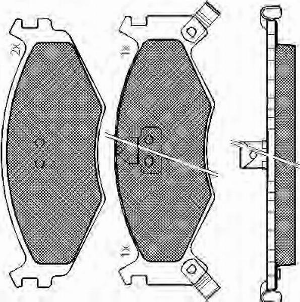 Spidan 32705 - Komplet Pločica, disk-kočnica www.molydon.hr