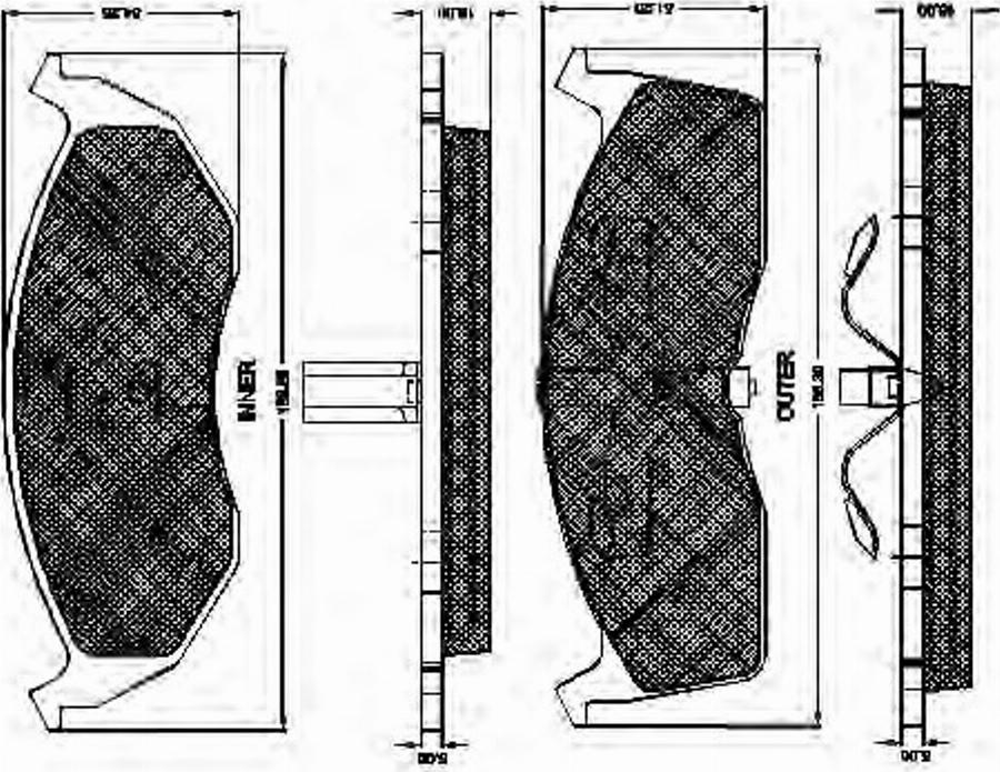 Spidan 32719 - Komplet Pločica, disk-kočnica www.molydon.hr