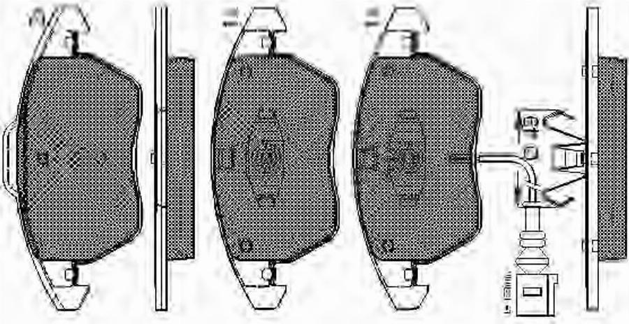 Spidan 32738 - Komplet Pločica, disk-kočnica www.molydon.hr