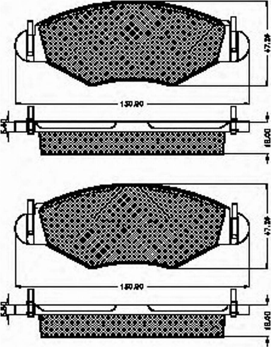 Spidan 32771 - Komplet Pločica, disk-kočnica www.molydon.hr