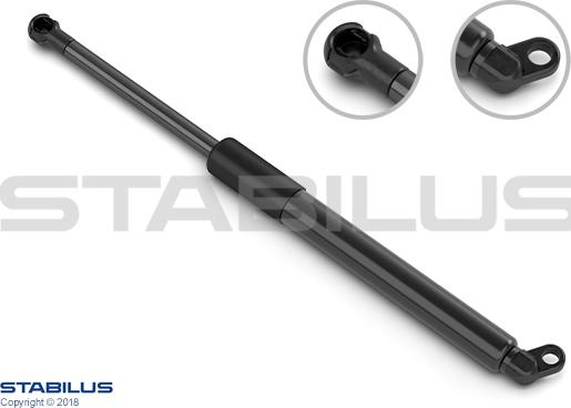 STABILUS 9283HM - Plinski amortizer, prtljaznik/utovarni prostor www.molydon.hr