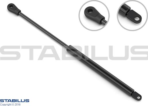 STABILUS 8558BQ - Plinski amortizer, prtljaznik/utovarni prostor www.molydon.hr