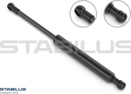 STABILUS 688711 - Plinski amortizer, prtljaznik/utovarni prostor www.molydon.hr