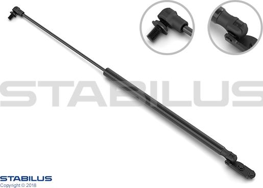 STABILUS 015058 - Plinski amortizer, prtljaznik/utovarni prostor www.molydon.hr