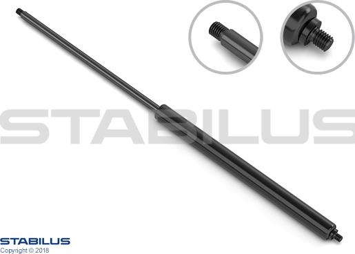 STABILUS 443837 - Plinski amortizer, prtljaznik/utovarni prostor www.molydon.hr