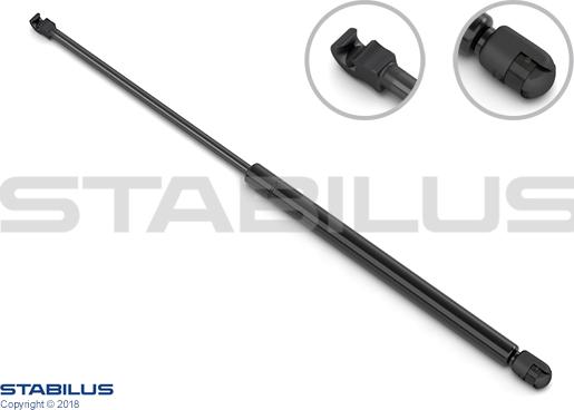 STABILUS 0872NC - Plinski amortizer, prtljaznik/utovarni prostor www.molydon.hr