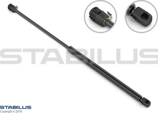 STABILUS 9839BV - Plinski amortizer, prtljaznik/utovarni prostor www.molydon.hr