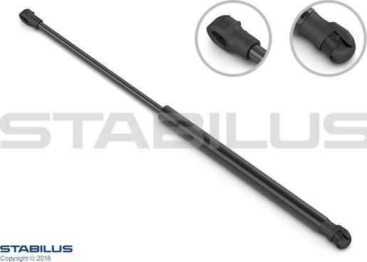 STABILUS 8127KE - Plinski amortizer, prtljaznik/utovarni prostor www.molydon.hr