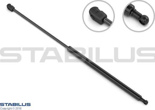 STABILUS 1408BB - Plinski amortizer, prtljaznik/utovarni prostor www.molydon.hr