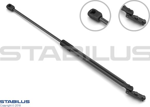 STABILUS 762433 - Plinski amortizer, prtljaznik/utovarni prostor www.molydon.hr